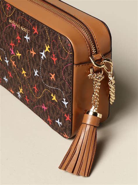 michael kors airplane print crossbody|michael kors crossbody bag.